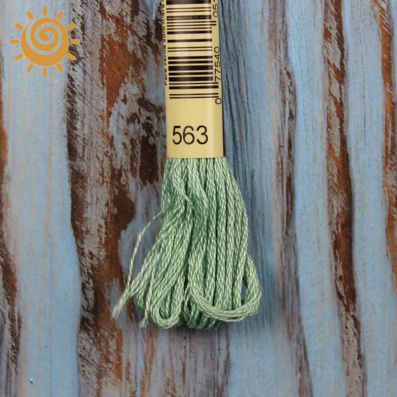 нитки мулине dmc 563