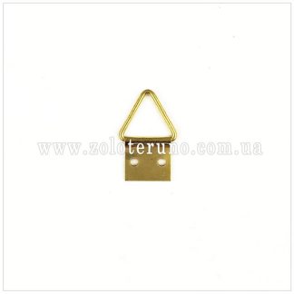 0200-0001-fo1m Трикутний підвіс до рамки на цвях, 20*10 мм