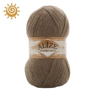 Alize Angora Gold 991, колір коричневий