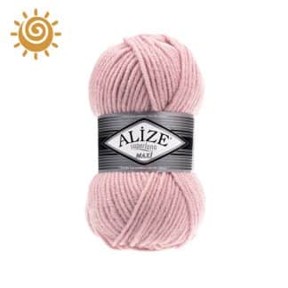 Alize SuperLana Maxi 161, колір пудра