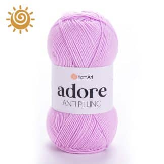YarnArt Adore 362, колір світло-бузковий