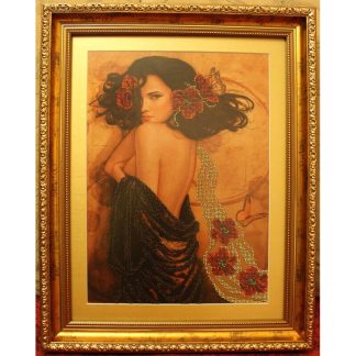 Оформлення вишивок Багетної майстерні Золоте Руно. Робота 24