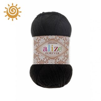 Alize Forever 60, колір чорний