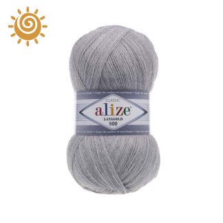 Alize Lanagold 800 684, колір попелястий меланж