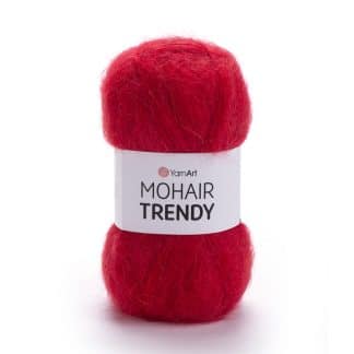 YarnArt Mohair Trendy 105, колір червоний