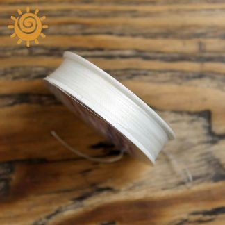 Нитка до бісеру 30, білого кольору