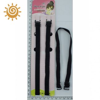 Брителі ХБ щільні 10мм, колір чорний