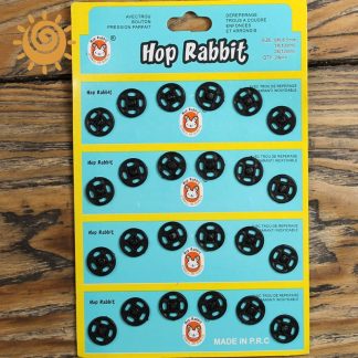 Кнопка пластмасова, чорного кольору