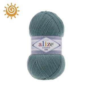 Alize Lanagold 800 386, колір лазурний