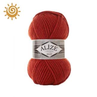 Alize SuperLana Maxi 36, колір теракотовий