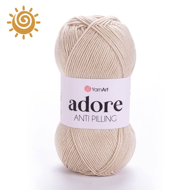 YarnArt Adore 335, колір світло-бежевий