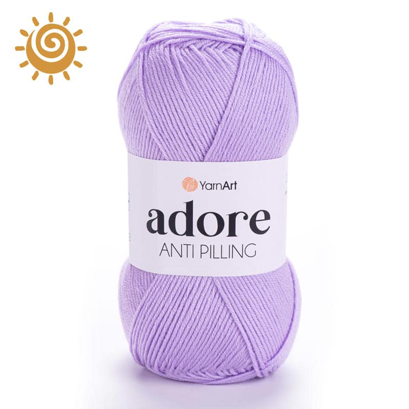 YarnArt Adore 337, колір бузковий