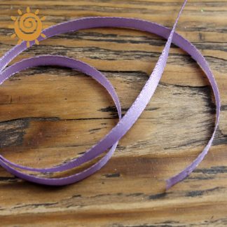 Атласна стрічка 7 мм, фіолетового кольору