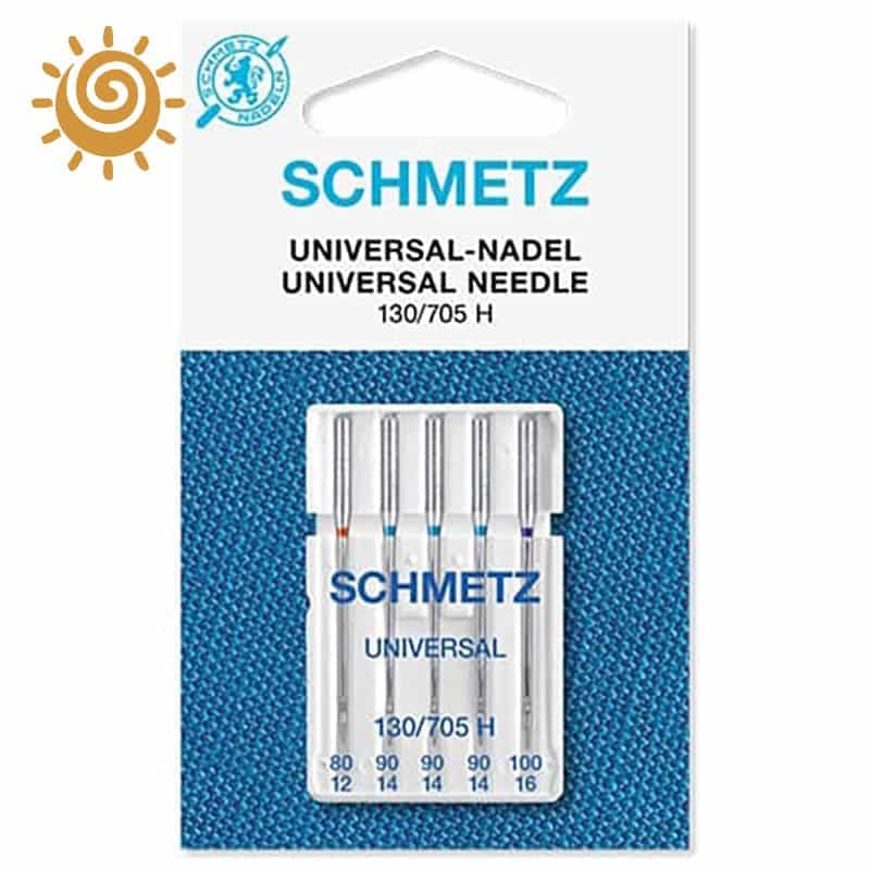 Голка універсальна Universal №80(1 шт), 90(3 шт), 100(3 шт) SCHMETZ Німеччина побутової швейної машинки