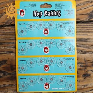 Кнопка пластмасова, прозорого кольору