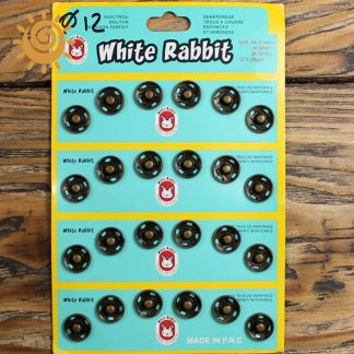 Кнопка металева, чорного кольору