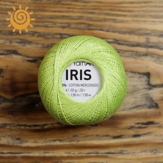 Пряжа YarnArt Iris, салатового кольору