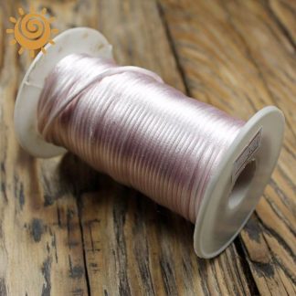 Атласний шнур 3мм, колір світло-рожевий