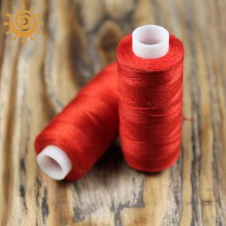 Нитка армована №80 (аналог 40) 400ярд, колір червоний
