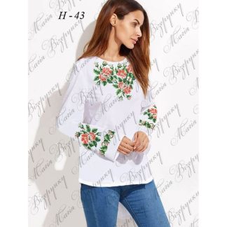 Заготовка жіночої блузи для вишивання Н-43