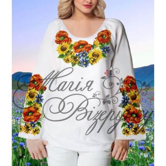 Заготовка жіночої блузи для вишивання Н-45