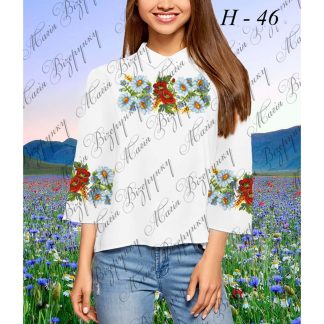 Заготовка жіночої блузи для вишивання Н-46