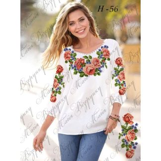 Заготовка жіночої блузи для вишивання Н-56