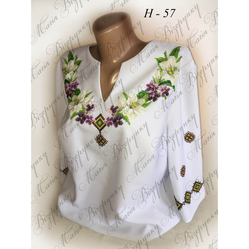 Заготовка жіночої блузи для вишивання Н-57