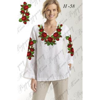 Заготовка жіночої блузи для вишивання Н-58