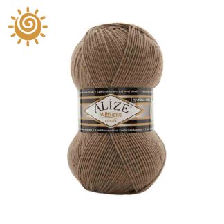 Alize Superlana klasik 991, колір кава