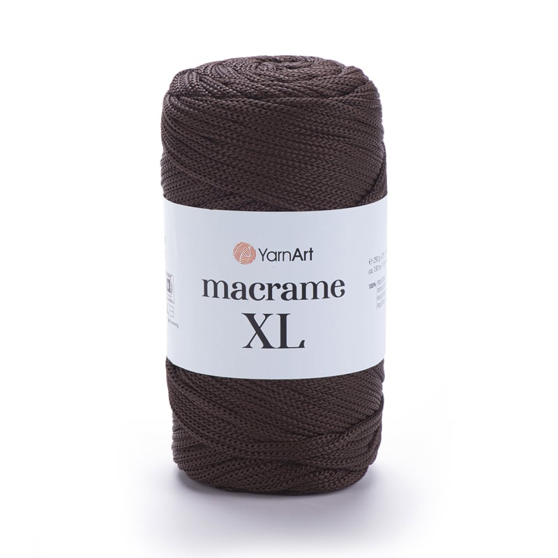 YarnArt Macrame XL 157, колір шоколад