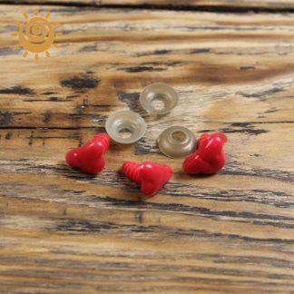 Носики для рукоділля червоного кольору