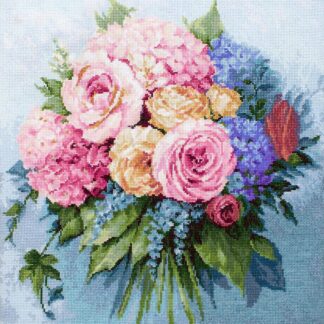 Набір для вишивання хрестиком B2371 Букет (B2371)
