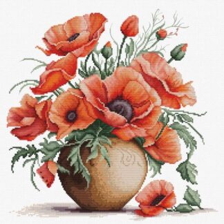 Набір для вишивання хрестиком Літні рубіни (B7022)