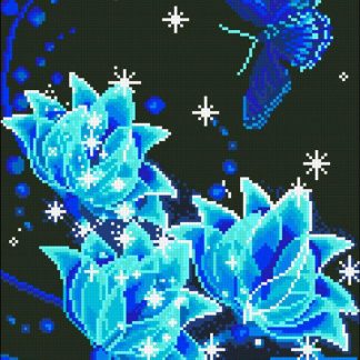 Алмазна мозаїка 30х40 Нічна соната АМС-117