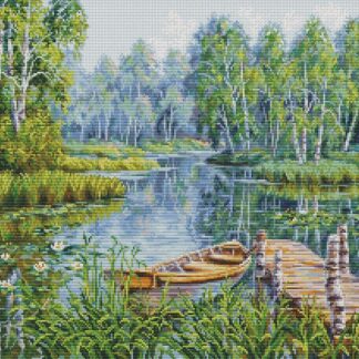 Набір для вишивання хрестиком Край берез (BU5012)