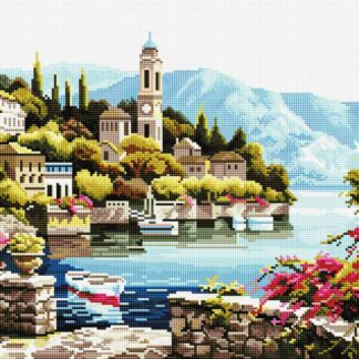 Набір алмазної мозаїки 40х50 Чарівне узбережжя SP034