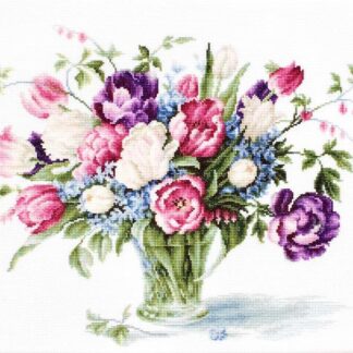 Набір для вишивання хрестиком B2261 Тюльпани (B2261)