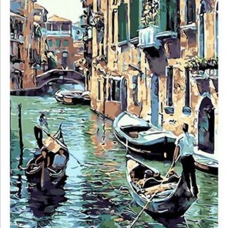 Набор рисования по номерам 40х50 Венеция MSP306 з підрамником