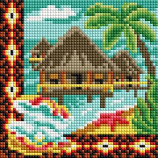 Набір алмазної мозаїки 15х15 Морський пейзаж PP1111