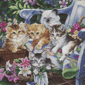 Набір для вишивання хрестиком Друзі в саду (BU5026)