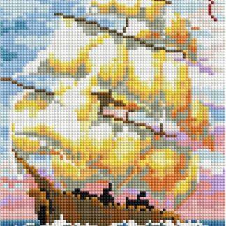 Алмазна мозаїка Кораблик 20х30 DT7227