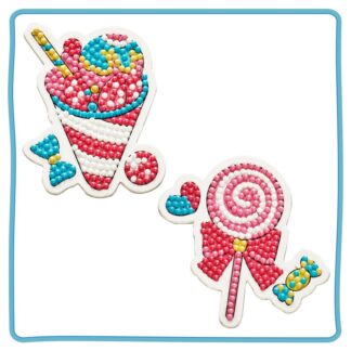 Набір магнітиків для алмазної мозаїки Солодощі 2шт FM54