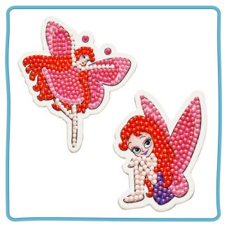 Магнітики для алмазної мозаїки Маленькі феї 2шт FM58
