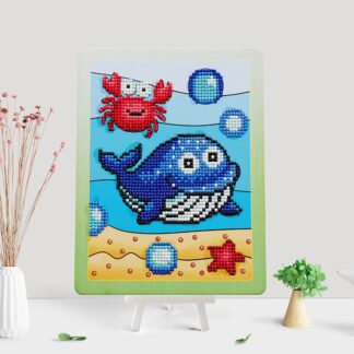 Алмазна вишивка з підставкою Морський світ