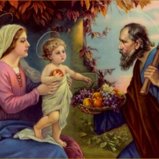 Набір алмазної мозаїки 40х70 Ікона Свята сім я SS800