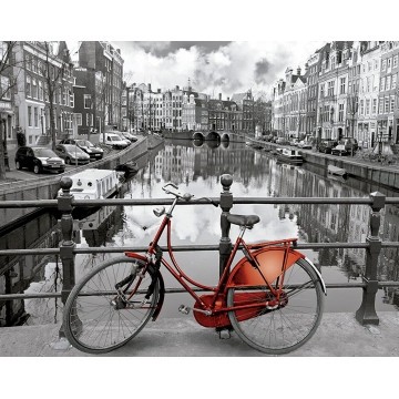 Набір алмазної мозаїки 40х50 Велопрогулянка SP065