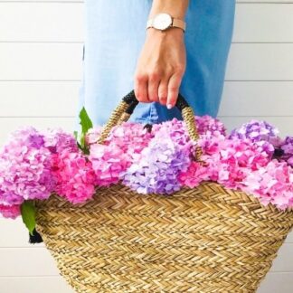 Алмазна вишивка 40x50 Дама з квітами SP112