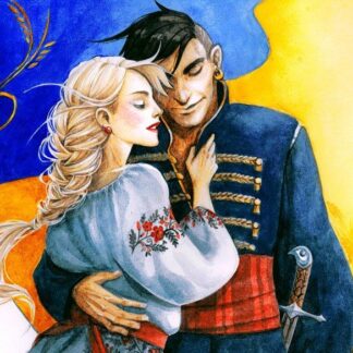 Алмазна вишивка 40x50 Козак і козачка SP116