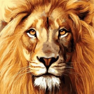 Алмазна мозаїка Лев 30х40ST471